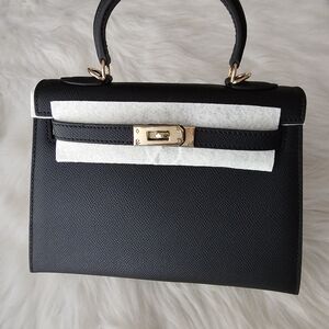 Fashion Genuine Leather Handbag with crossbody strap NEW